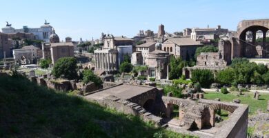 forum romanum, rome monument, history